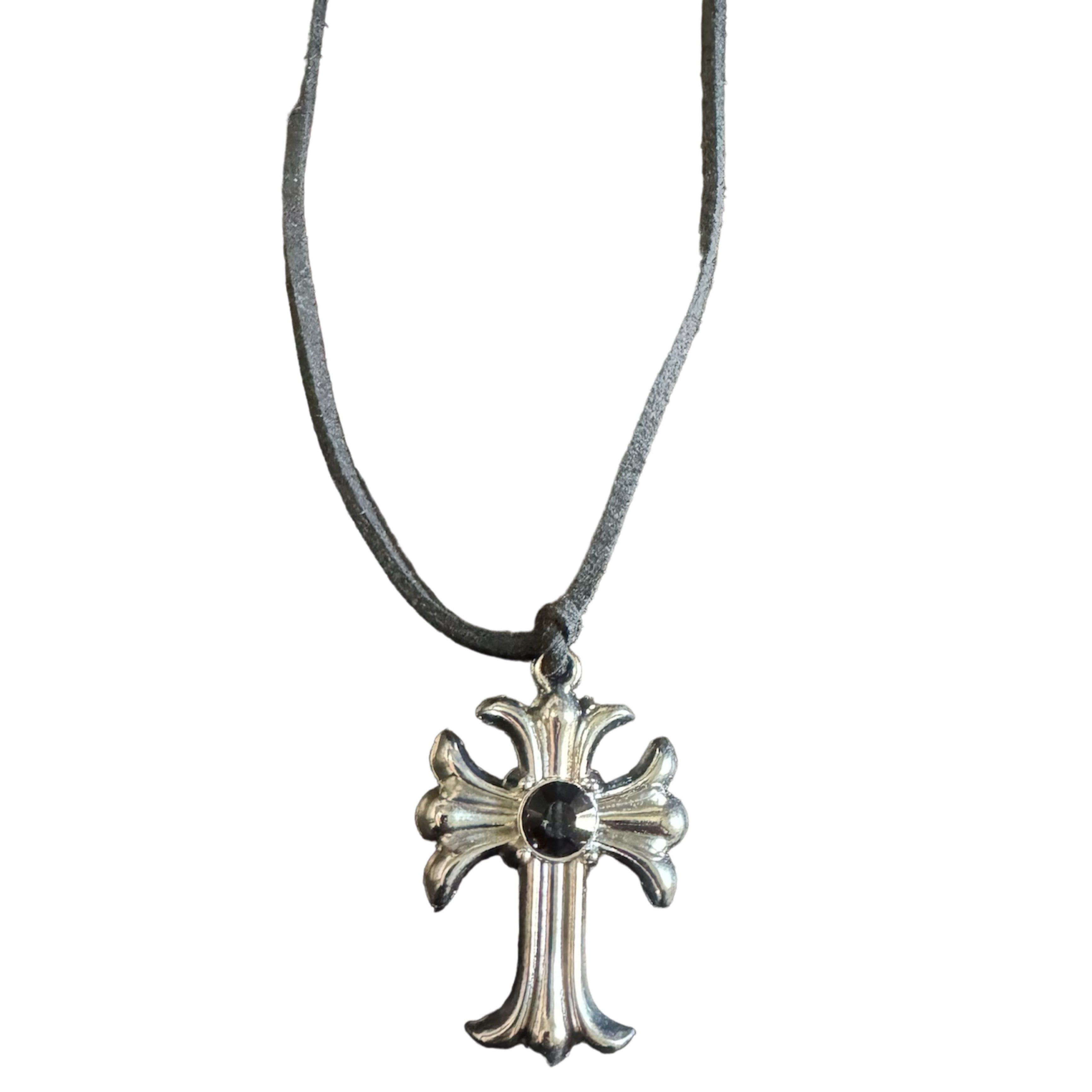 8UEDE HOPE WOOD CHOKER / スウェード