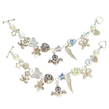 Load image into Gallery viewer, twin flame charm bracelet
