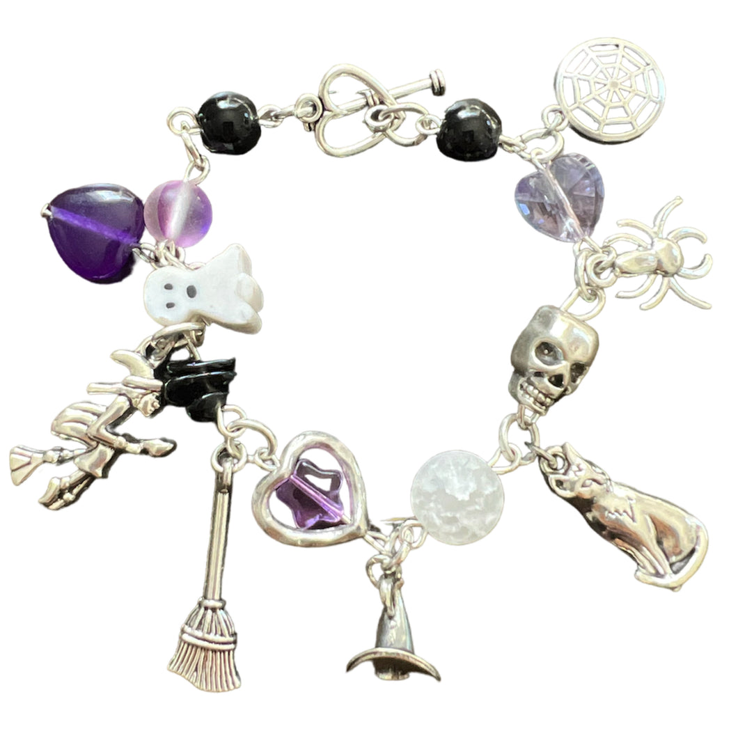 Season of the witch charm bracelet