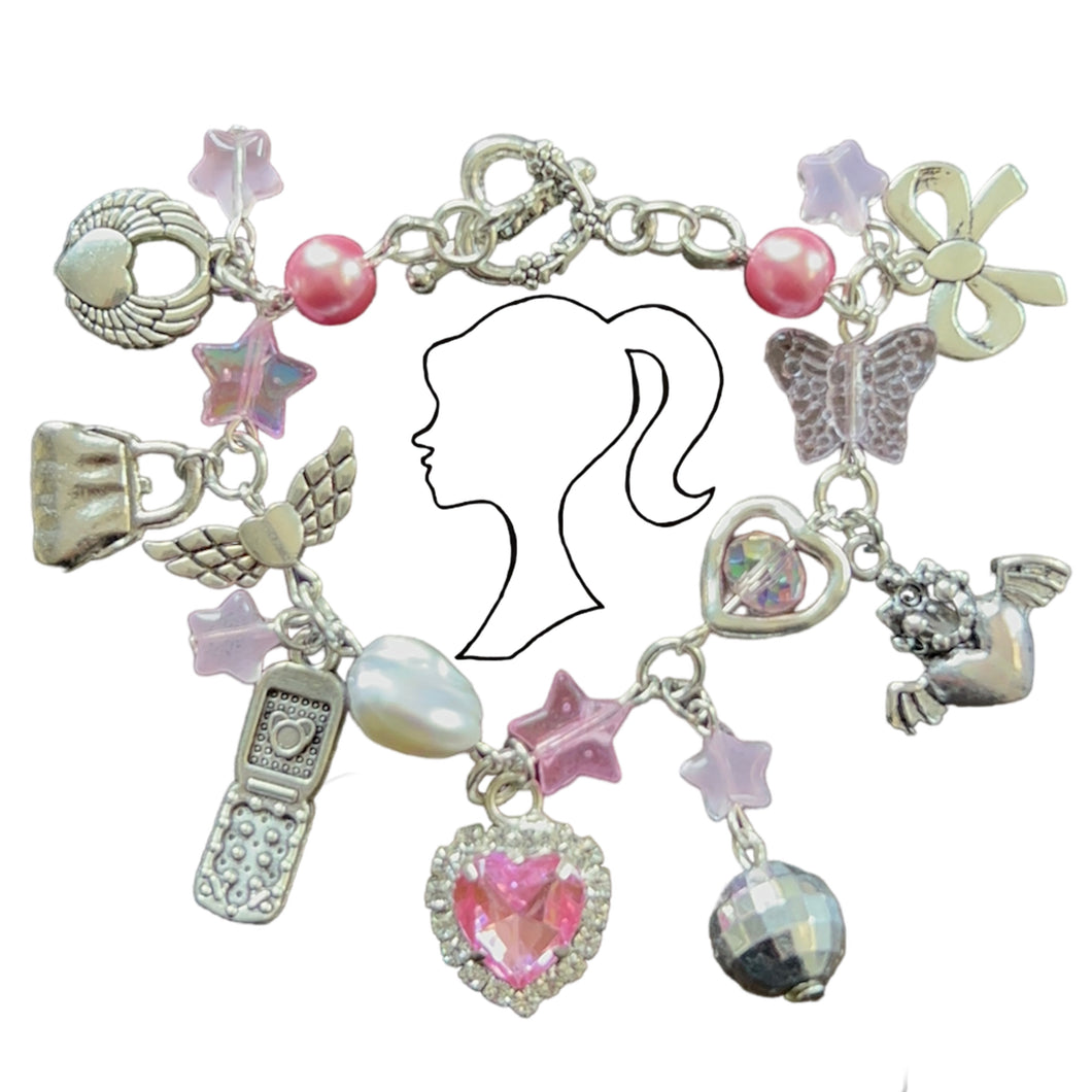 Barbie charm bracelet