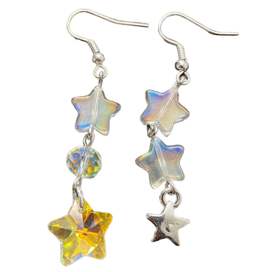 Star girl earrings